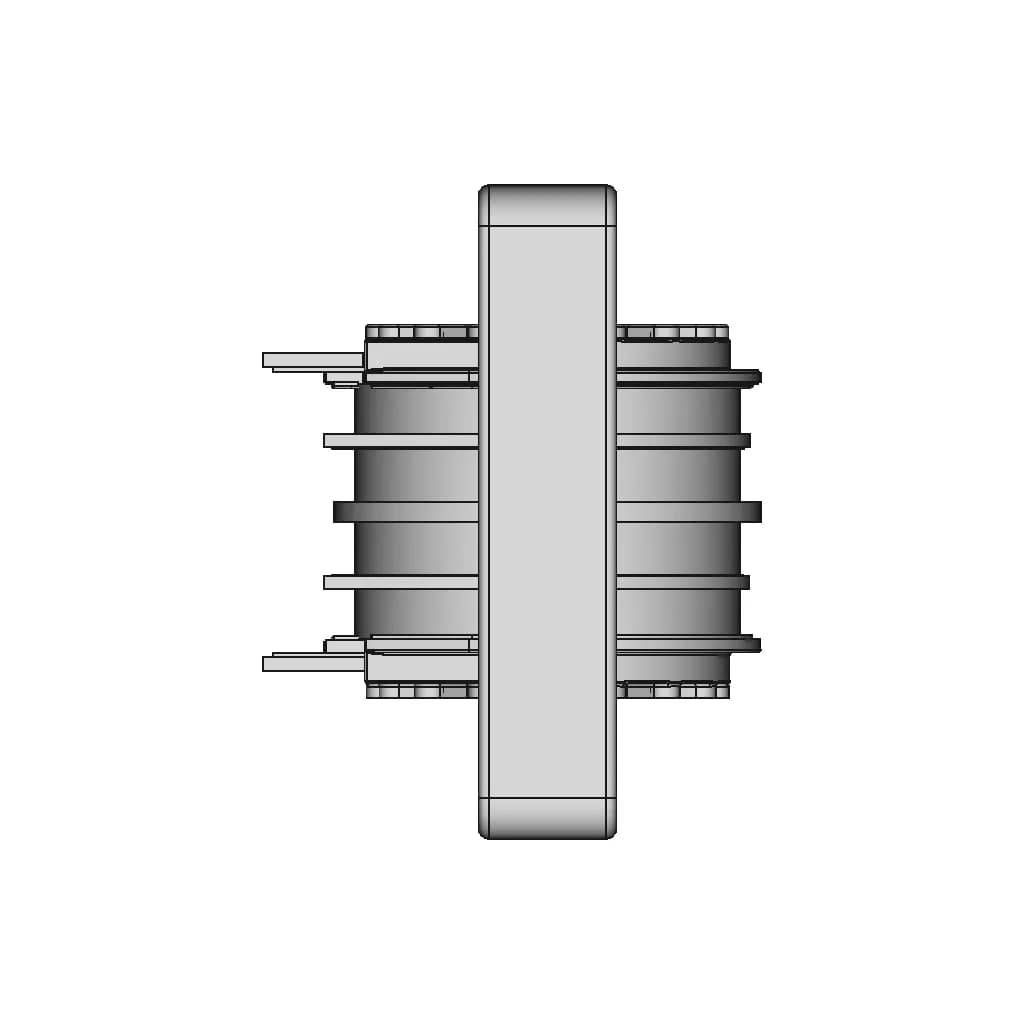 Pz-Ut32H Common Mode Choke/Filter - Downloadable CAD Representation_0_90_degree_snapshot