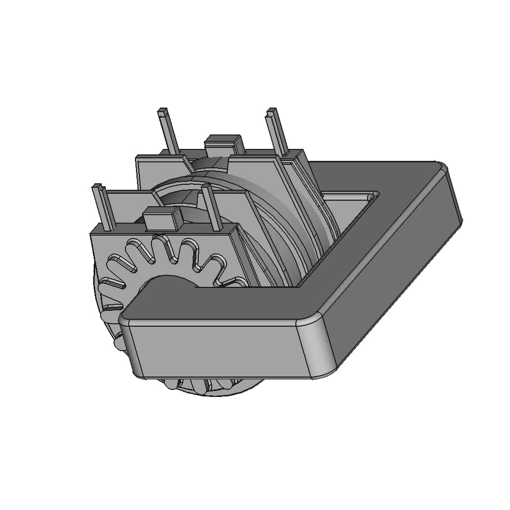 Pz-Ut32H Common Mode Choke/Filter - Downloadable CAD Representation_60_30_degree_snapshot