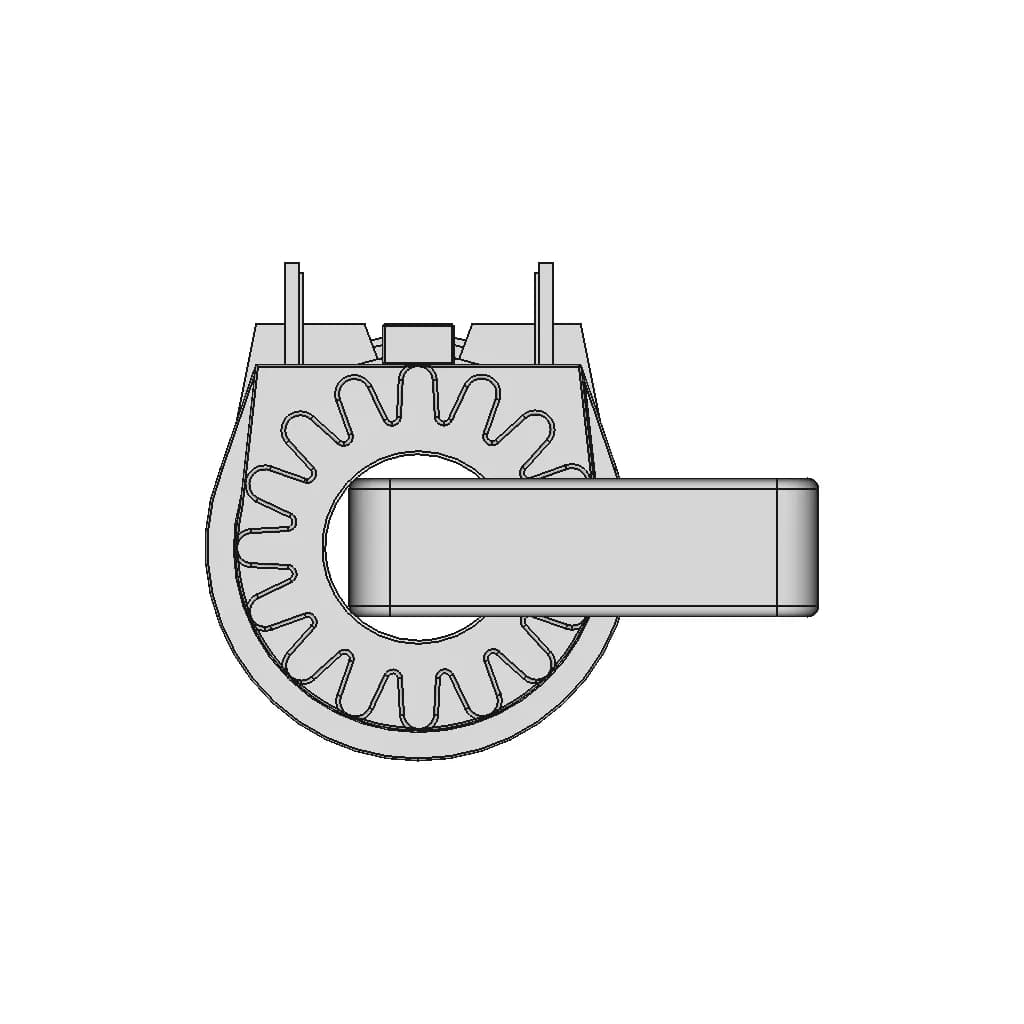 Pz-Ut32H Common Mode Choke/Filter - Downloadable CAD Representation_90_0_degree_snapshot
