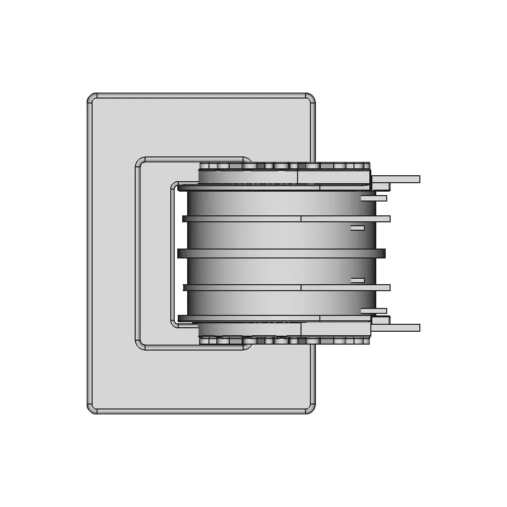 Pz-Ut32V Common Mode Choke/Filter - Standard Mechanical Component_0_270_degree_snapshot