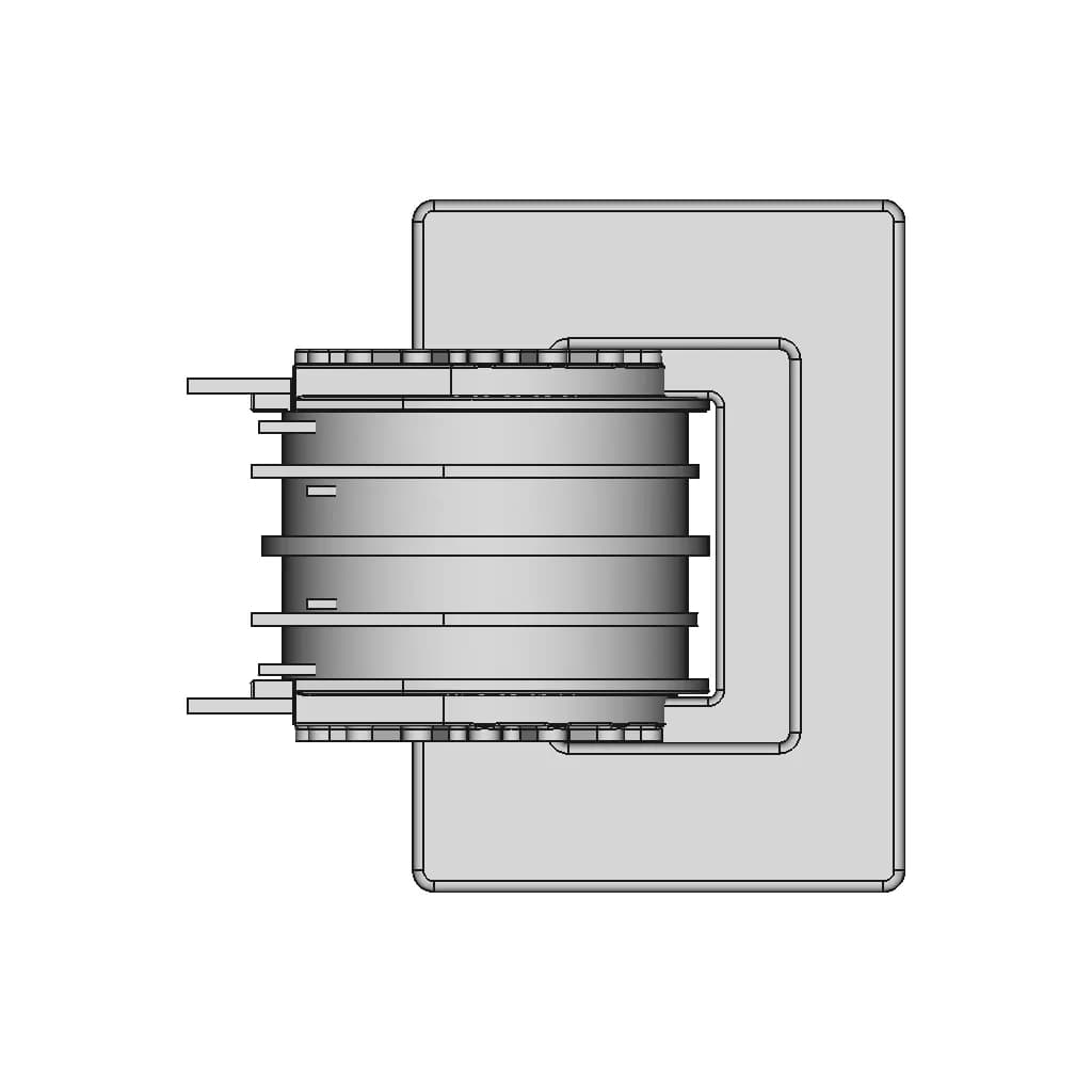 Pz-Ut32V Common Mode Choke/Filter - Standard Mechanical Component_0_90_degree_snapshot