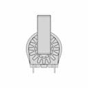 Pz-Ut32V Common Mode Choke/Filter - Standard Mechanical Component_270_0_degree_snapshot