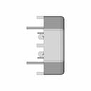Pz-Dcm1510 Common Mode Choke/Filter - Downloadable CAD Representation_0_90_degree_snapshot