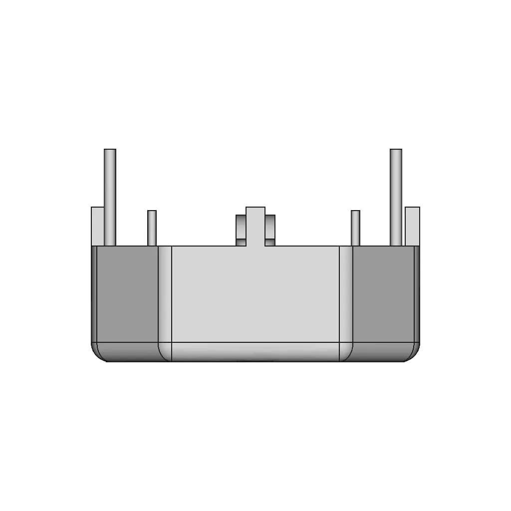 Pz-Dcm1510 Common Mode Choke/Filter - Downloadable CAD Representation_90_0_degree_snapshot