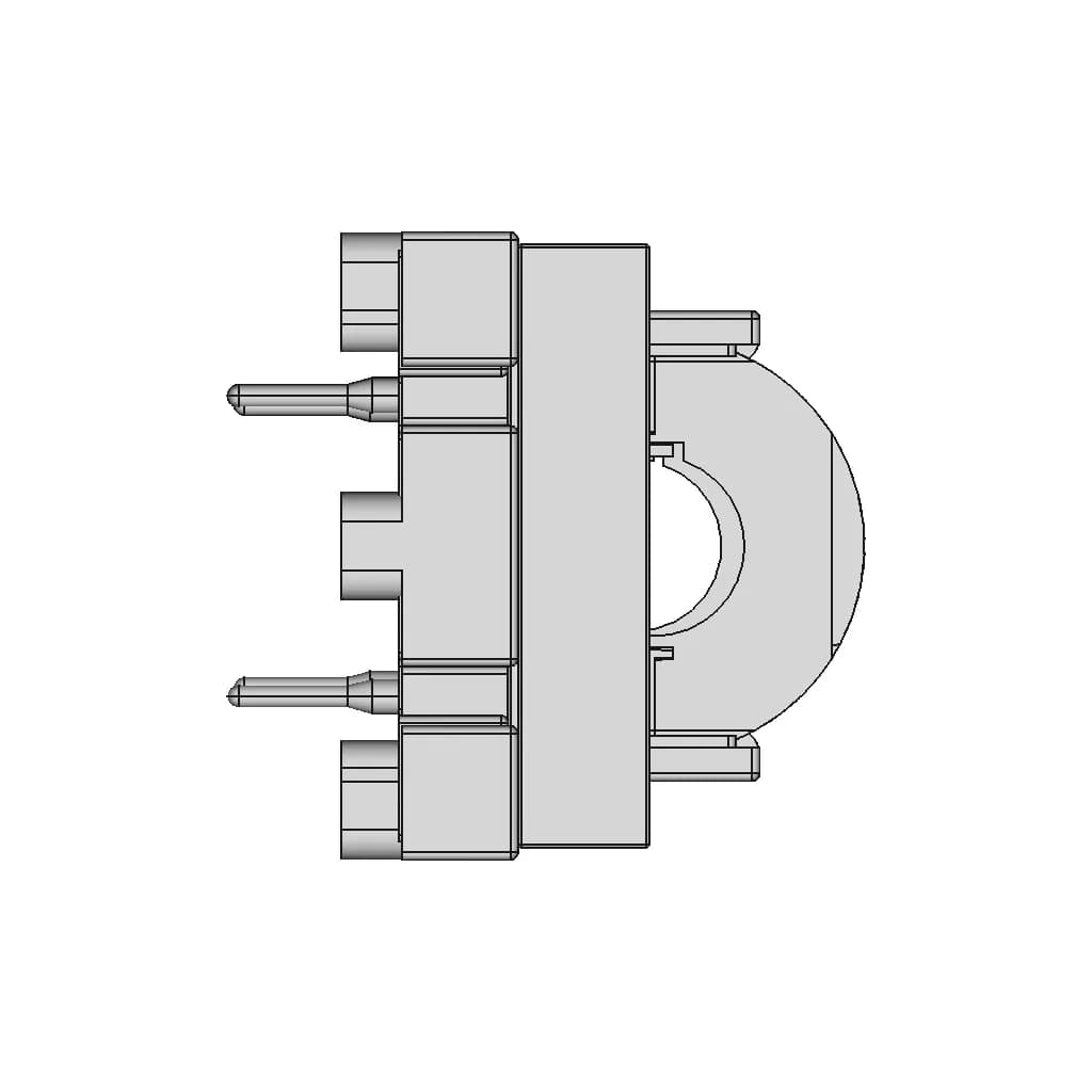 Pz-Et20 Horizontal Common Mode Choke/Filter | High-Quality CAD Model_0_270_degree_snapshot