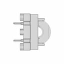 Pz-Et20 Horizontal Common Mode Choke/Filter | High-Quality CAD Model_0_270_degree_snapshot