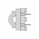 Pz-Et20 Horizontal Common Mode Choke/Filter | High-Quality CAD Model_0_90_degree_snapshot