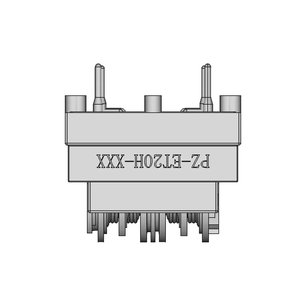 Pz-Et20 Horizontal Common Mode Choke/Filter | High-Quality CAD Model_270_0_degree_snapshot
