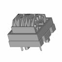 Pz-Et20 Horizontal Common Mode Choke/Filter | High-Quality CAD Model_60_30_degree_snapshot