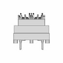Pz-Et20 Horizontal Common Mode Choke/Filter | High-Quality CAD Model_90_0_degree_snapshot