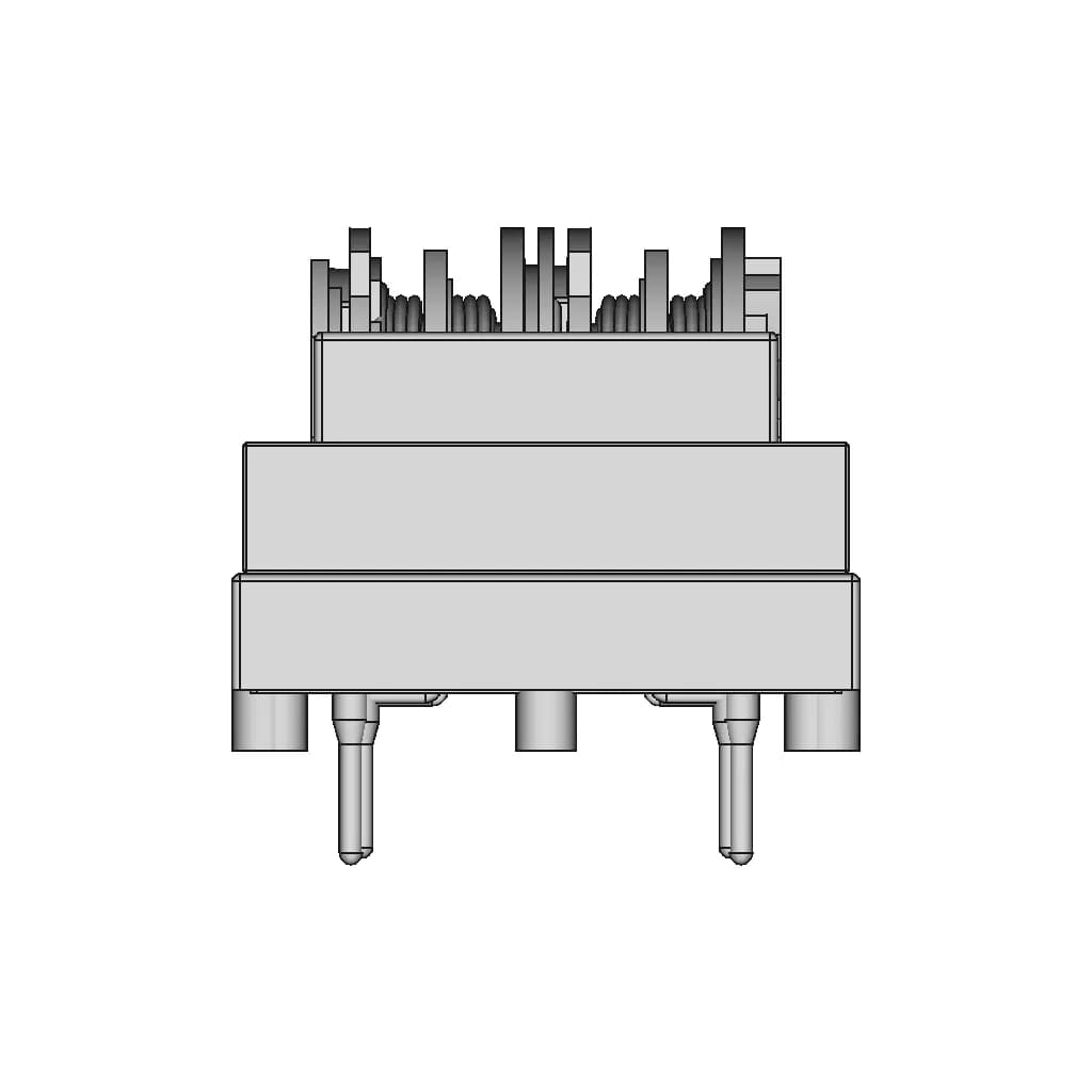 Pz-Et20 Horizontal Common Mode Choke/Filter | High-Quality CAD Model_90_0_degree_snapshot