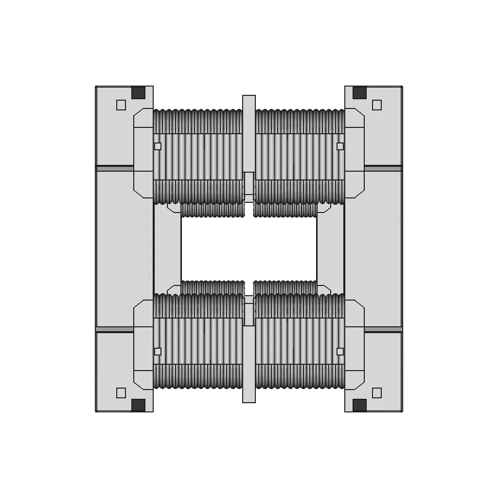 Pz-Dbc2220H Series Square Core Common Mode Chokes - Downloadable CAD Representation_270_0_degree_snapshot