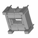 Pz-Dbc2220H Series Square Core Common Mode Chokes - Downloadable CAD Representation_60_30_degree_snapshot