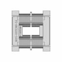 Pz-Dbc2220H Series Square Core Common Mode Chokes - Downloadable CAD Representation_90_0_degree_snapshot