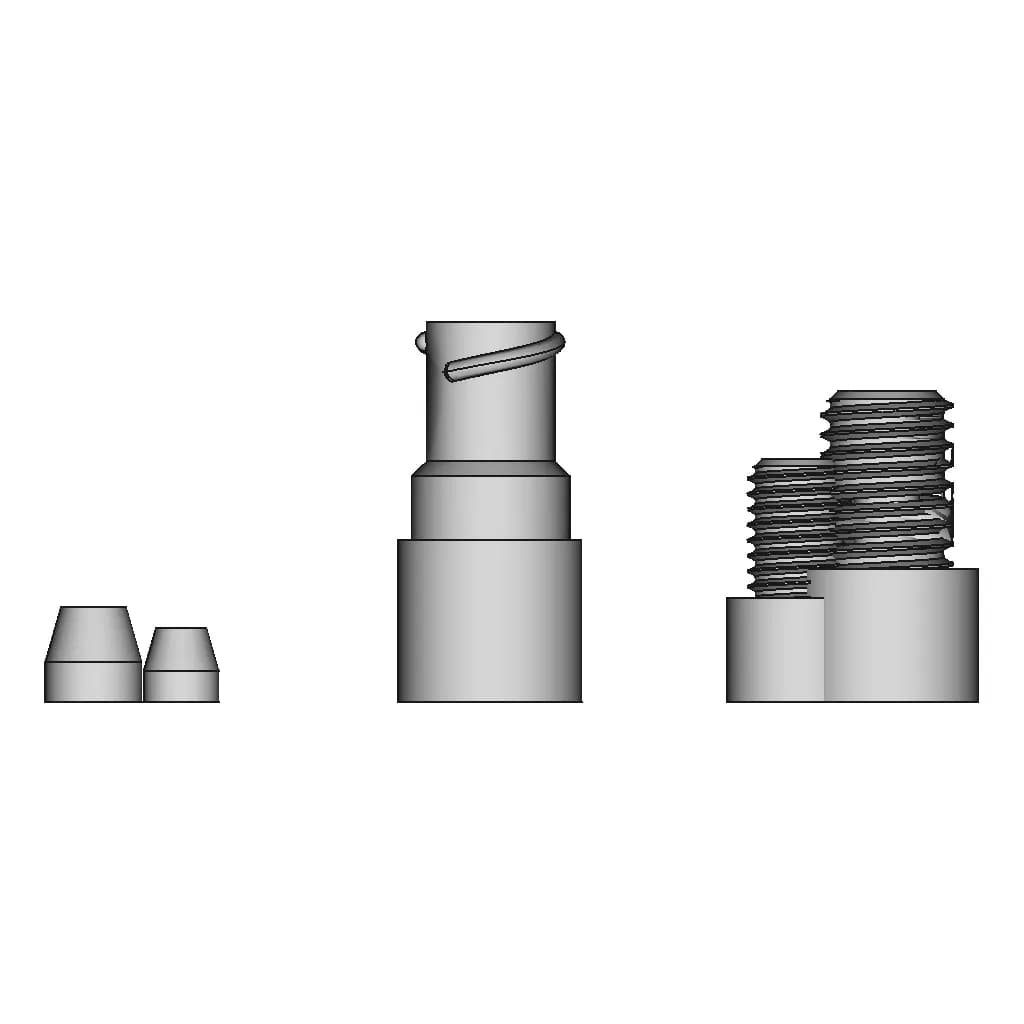 Luer Lock Connector Set - Standard Mechanical Component_90_0_degree_snapshot