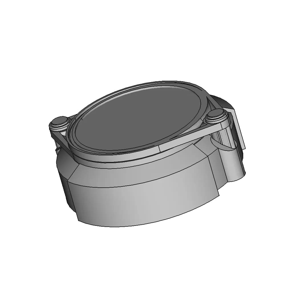 West World Cloning Pod | High-Quality CAD Model_60_30_degree_snapshot