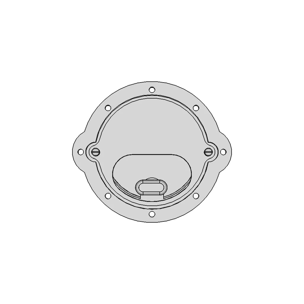 Updated Drug Dispenser And Counter With Mounting Panel | High-Quality CAD Model_0_0_degree_snapshot
