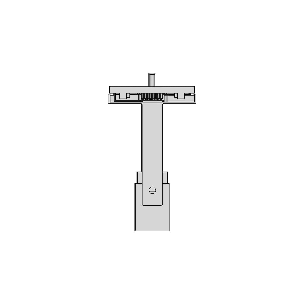 Ventilator Ambu Bag Pusher Props - Downloadable CAD Representation_270_0_degree_snapshot