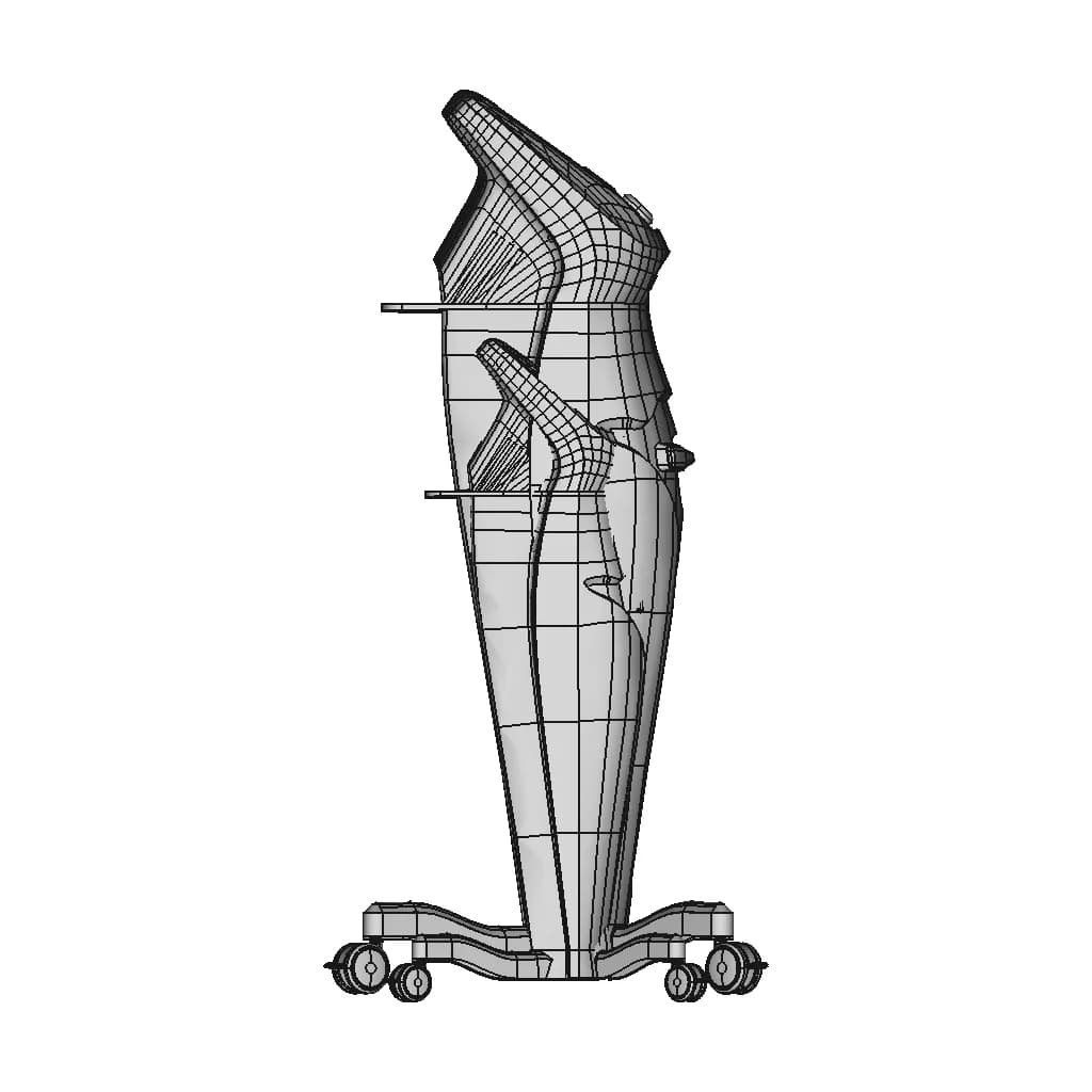 Pegasus (Physiotherapy Equipment) - Downloadable CAD Representation_90_0_degree_snapshot