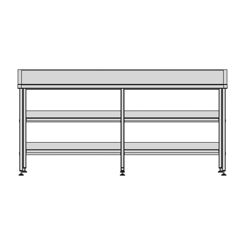 Bench-2 | High-Quality CAD Model