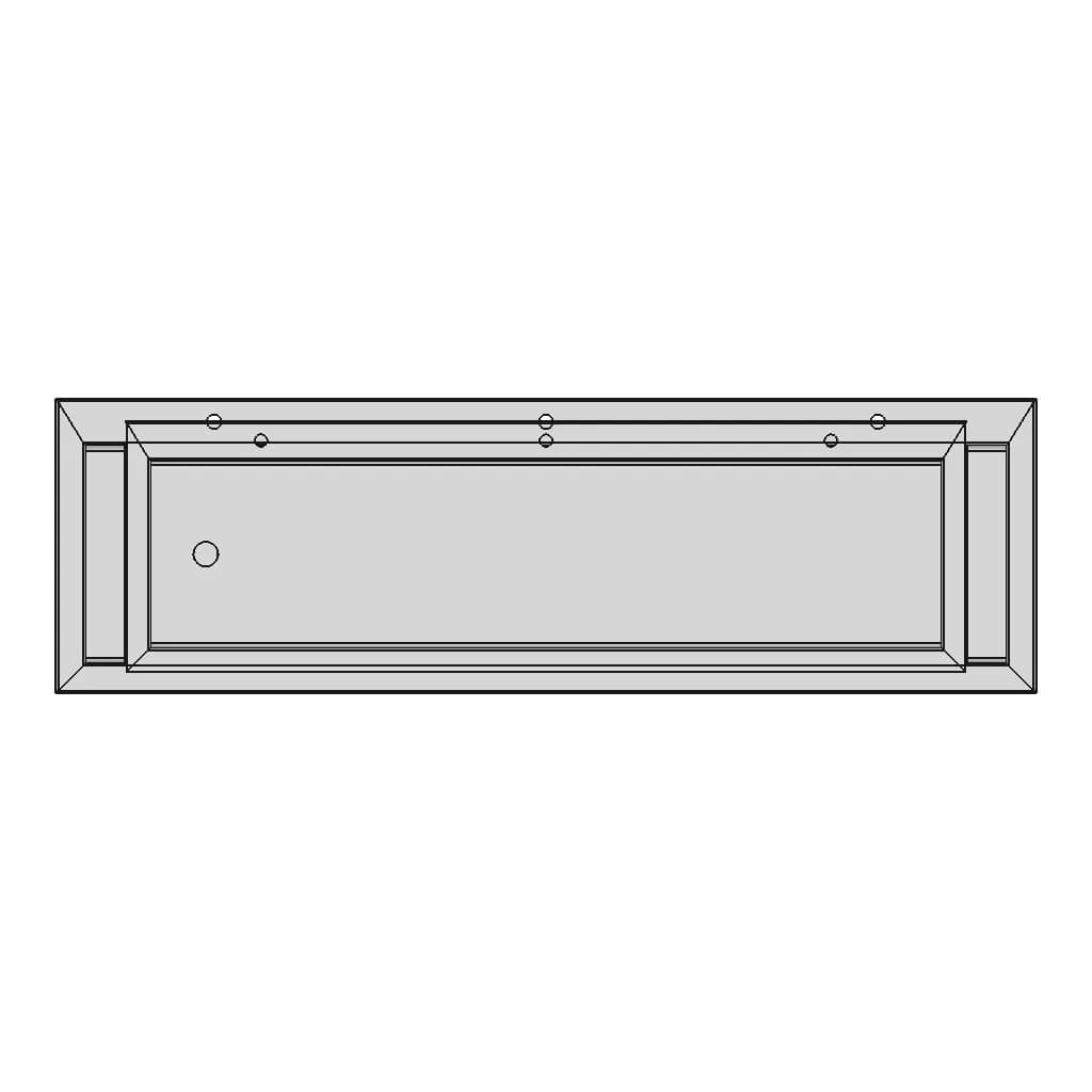 Wash Trough - Downloadable CAD Representation_270_0_degree_snapshot
