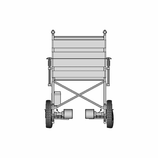 Wheel Chair - Downloadable CAD Representation