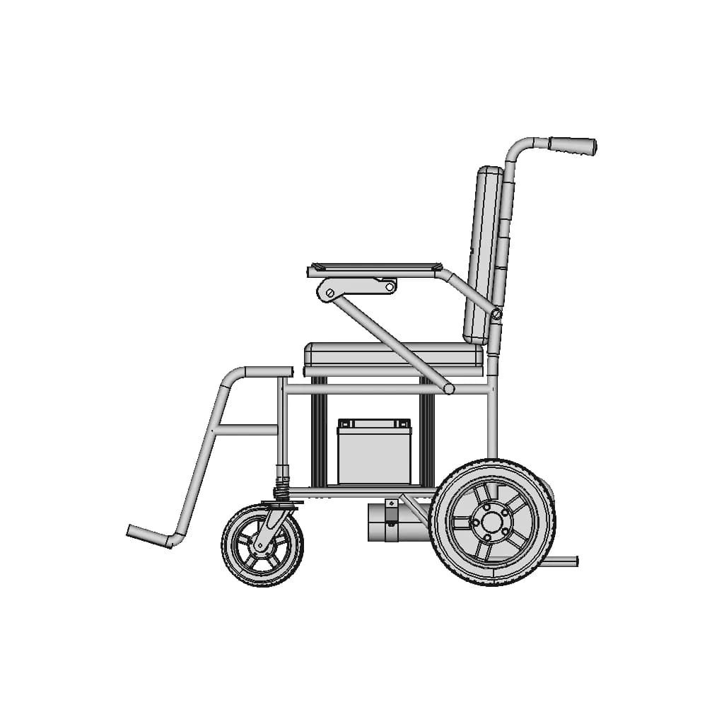 Wheel Chair - Downloadable CAD Representation_0_270_degree_snapshot