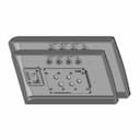 3D Printed Plastic Enclosure Case - Downloadable CAD Representation_60_30_degree_snapshot