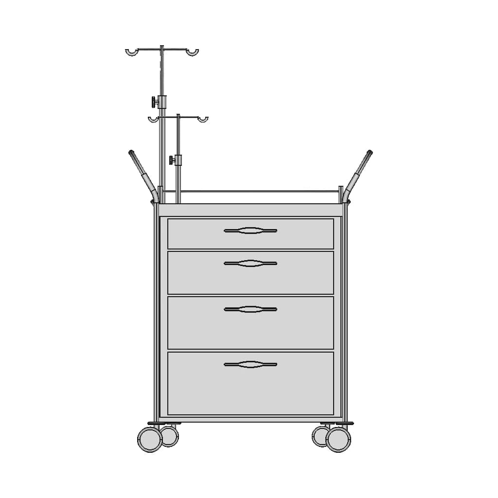 Emergency Trolley - Standard Mechanical Component_0_0_degree_snapshot