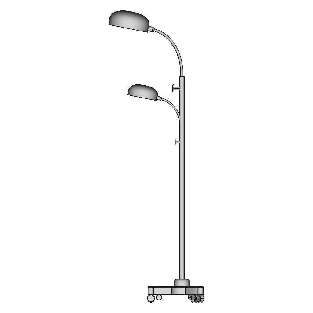 Examination Light | High-Quality CAD Model_0_90_degree_snapshot