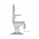 Ent Chair - Downloadable CAD Representation_0_270_degree_snapshot