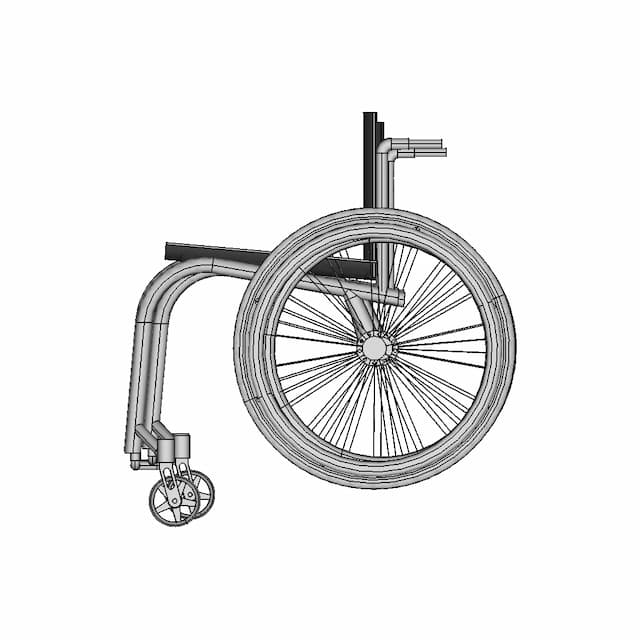 Wheel Chair / Fauteuil Roulant - Standard Mechanical Component