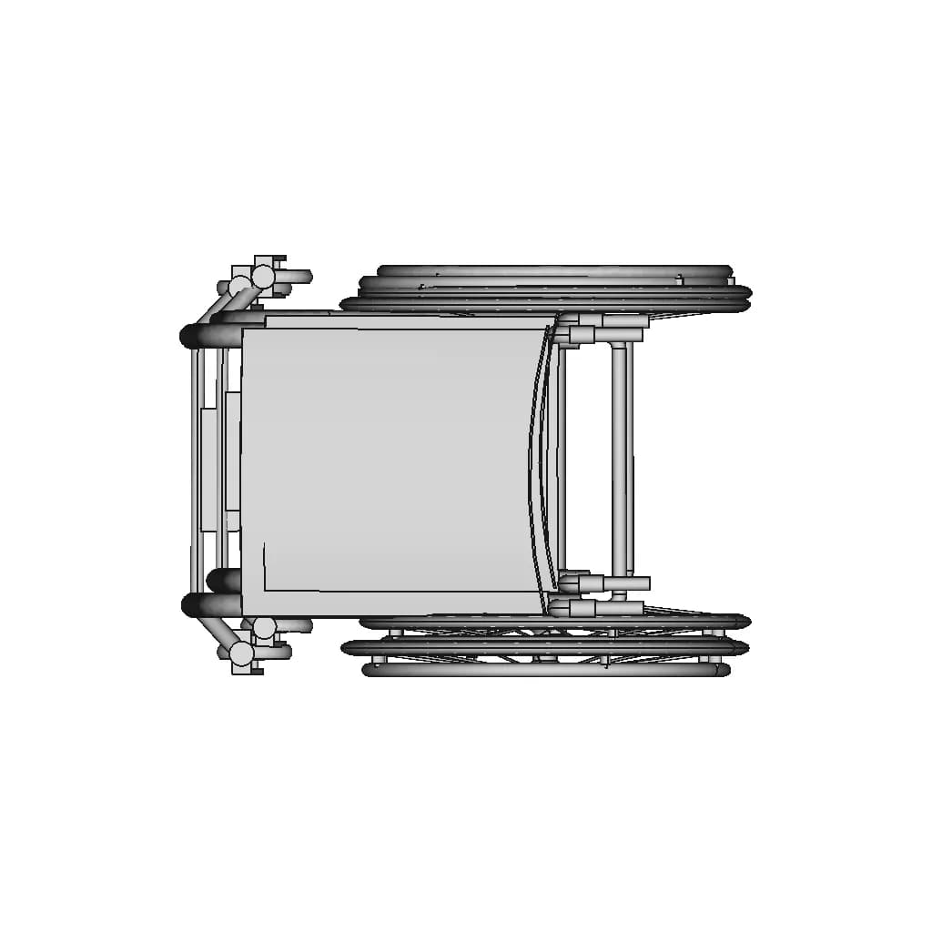Wheel Chair / Fauteuil Roulant - Standard Mechanical Component_270_0_degree_snapshot
