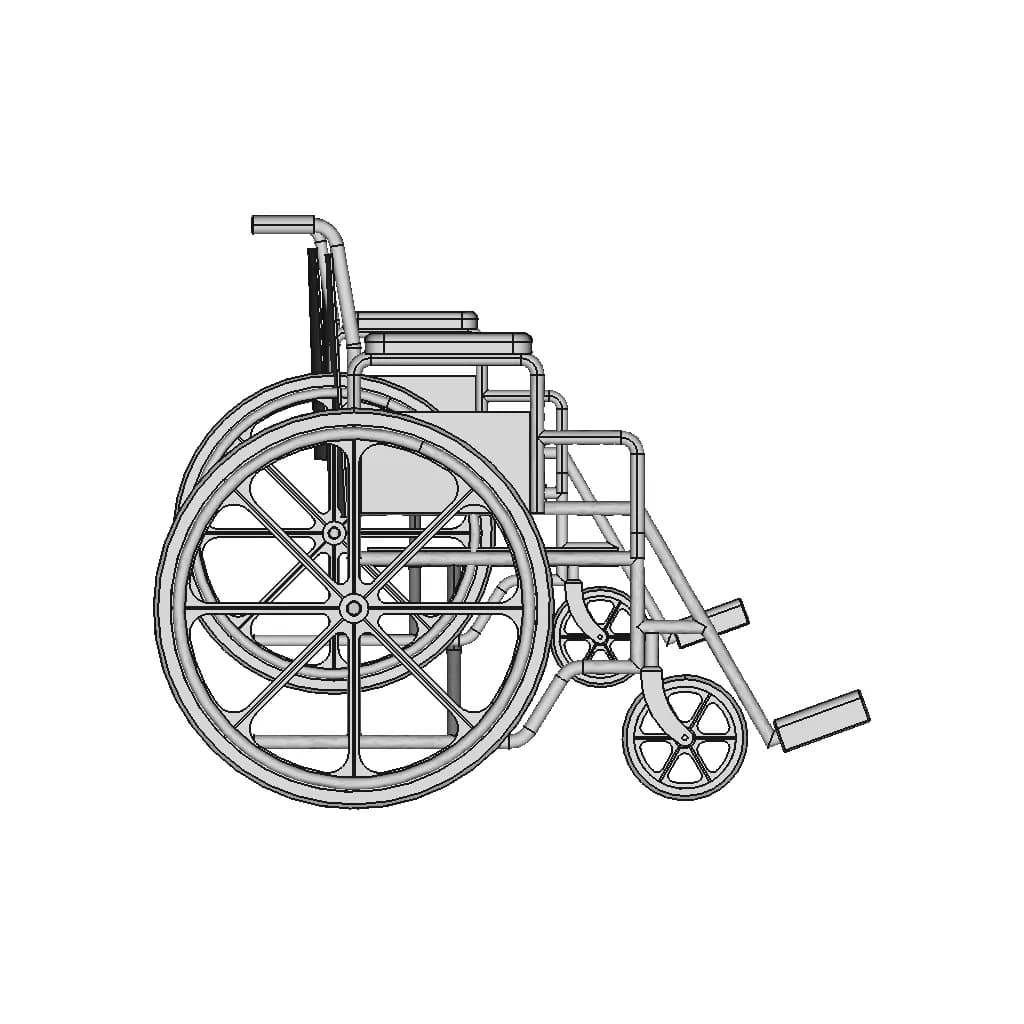 Wheelchair | High-Quality CAD Model_0_90_degree_snapshot