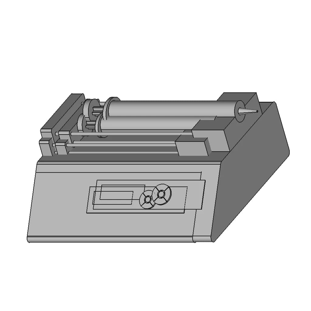 Syringe Pump - Standard Mechanical Component_60_30_degree_snapshot
