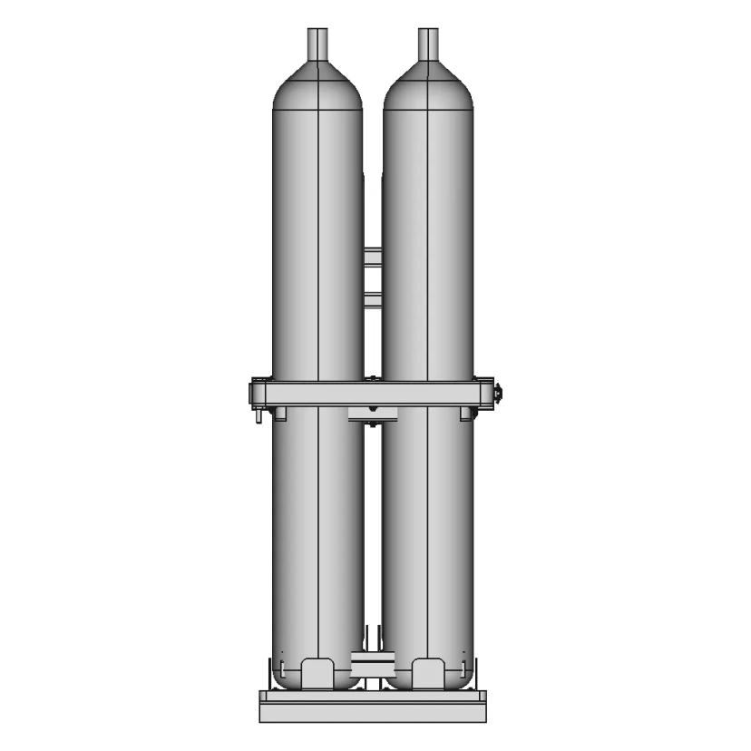 O2 Cylinder Holder | High-Quality CAD Model