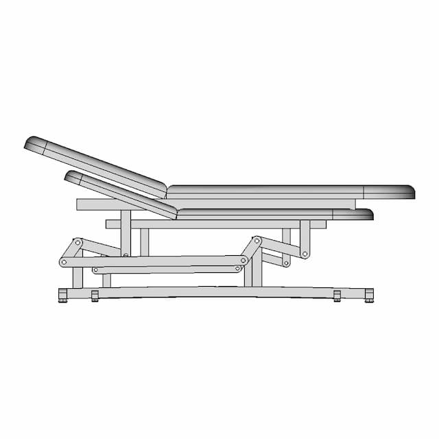 Hospital Examination Bed 01 - Standard Mechanical Component