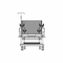 Hospital Ldr Bed - Downloadable CAD Representation_0_0_degree_snapshot