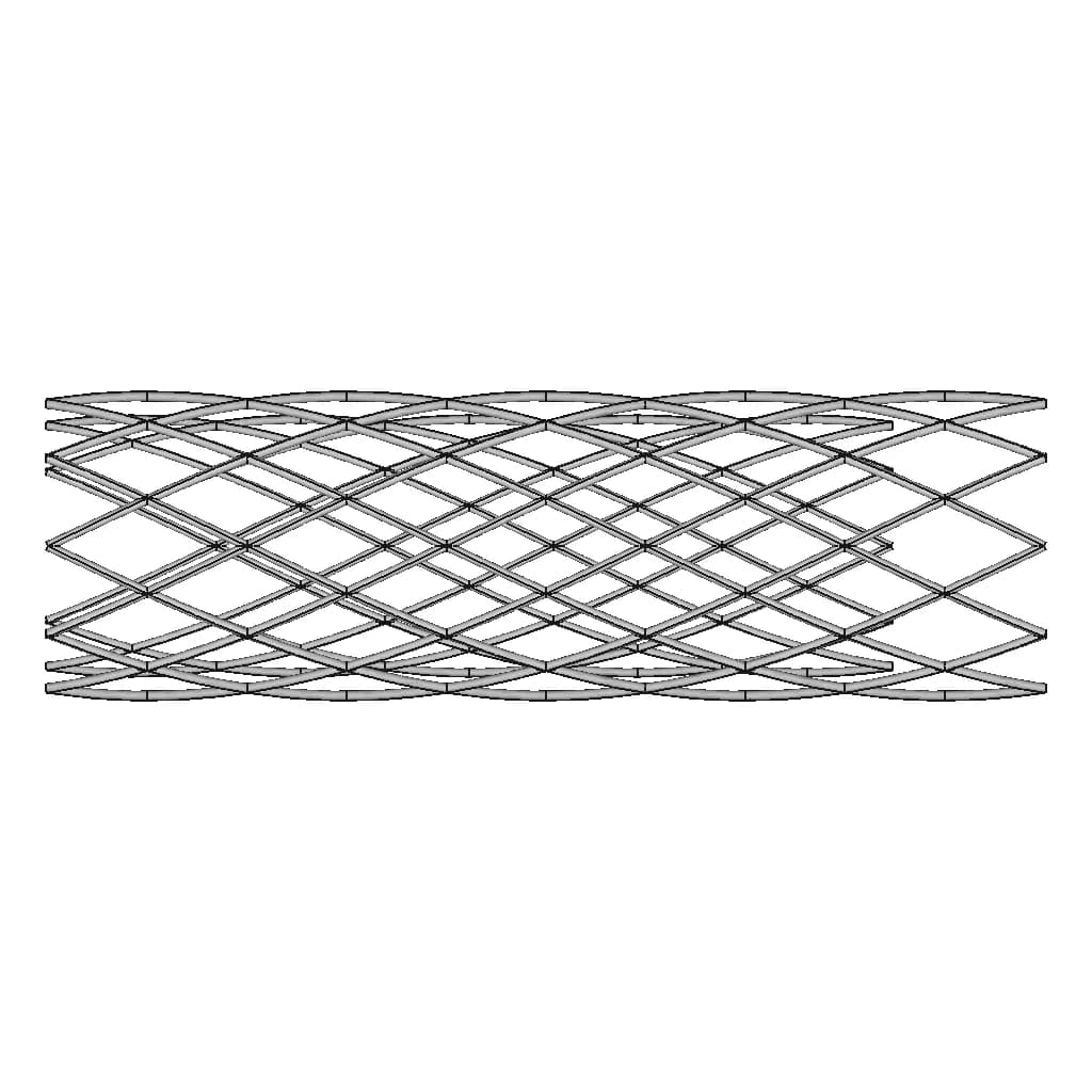 Cardiovascular Stent | 3D Engineering Design File_0_270_degree_snapshot