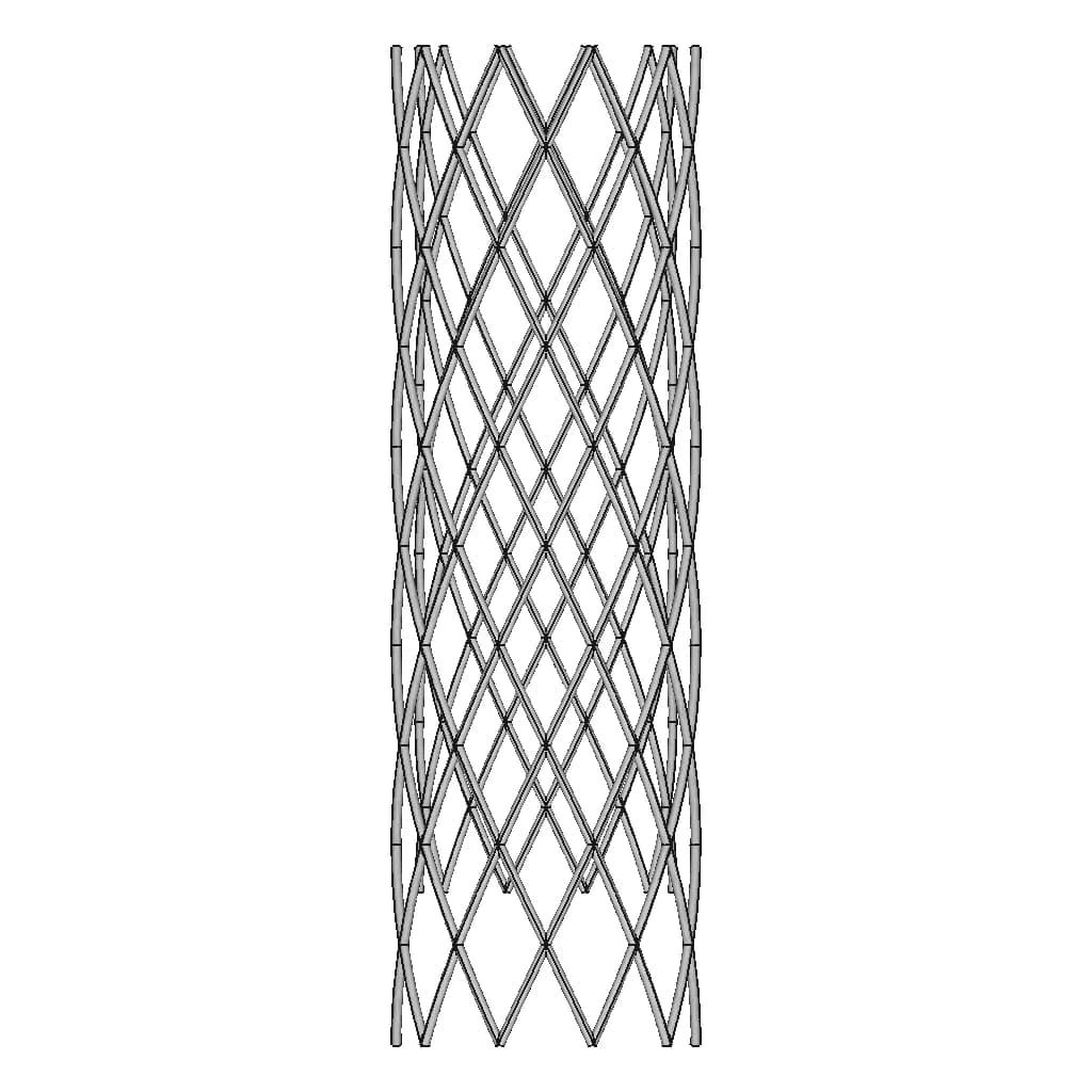 Cardiovascular Stent | 3D Engineering Design File_270_0_degree_snapshot