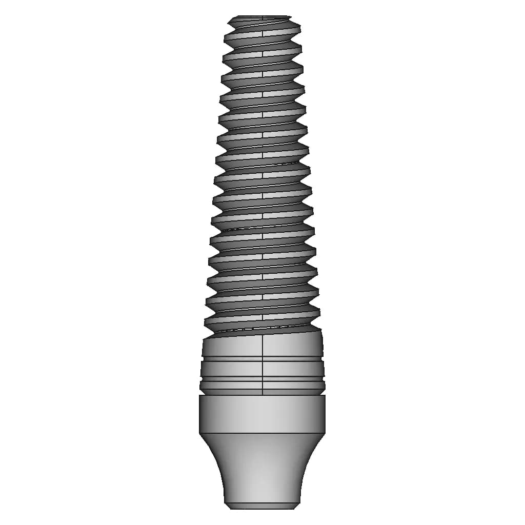 Dental Implant | 3D Engineering Design File_0_90_degree_snapshot