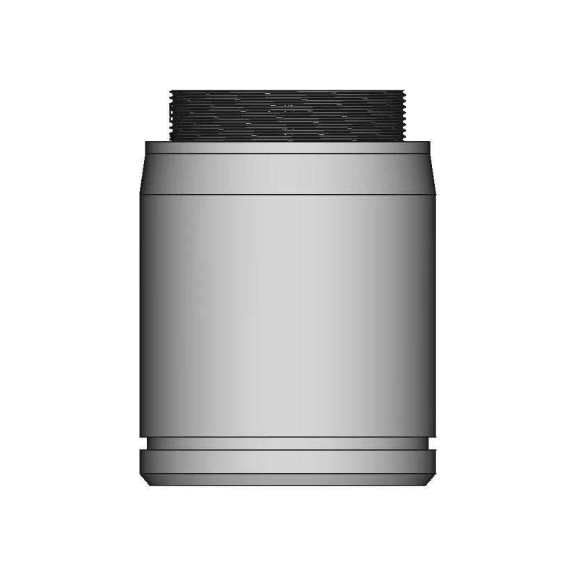 Olympus Pln 4X Objective - Downloadable CAD Representation