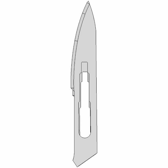 Surgical Blade No-18 | High-Quality CAD Model
