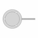 Micro Flat Load Cell 5Kg10Kg 20Kg 50Kg Miniature Compression Sensor - Downloadable CAD Representation_270_0_degree_snapshot