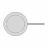 Micro Flat Load Cell 5Kg10Kg 20Kg 50Kg Miniature Compression Sensor - Downloadable CAD Representation_270_0_degree_snapshot