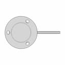 Micro Flat Load Cell 5Kg10Kg 20Kg 50Kg Miniature Compression Sensor - Downloadable CAD Representation_90_0_degree_snapshot