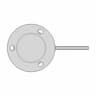 Micro Flat Load Cell 5Kg10Kg 20Kg 50Kg Miniature Compression Sensor - Downloadable CAD Representation_90_0_degree_snapshot
