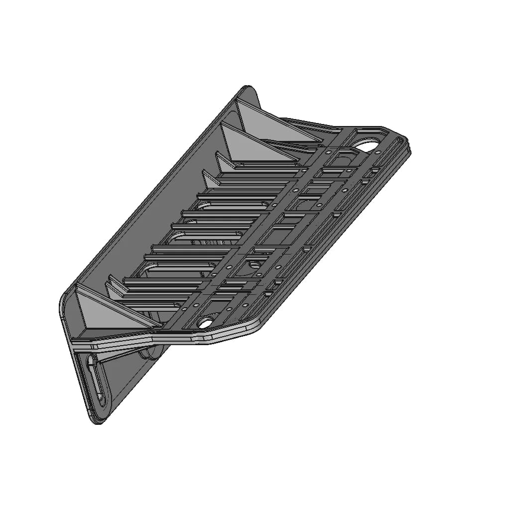 Support For Duplex Filter Cartridge Housings | High-Quality CAD Model_60_30_degree_snapshot