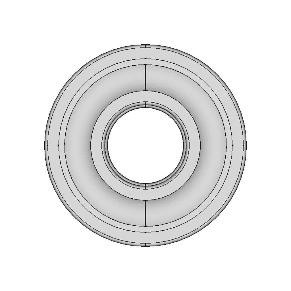 Configurable Radial Bearing Din 625 | 3D Engineering Design File_270_0_degree_snapshot