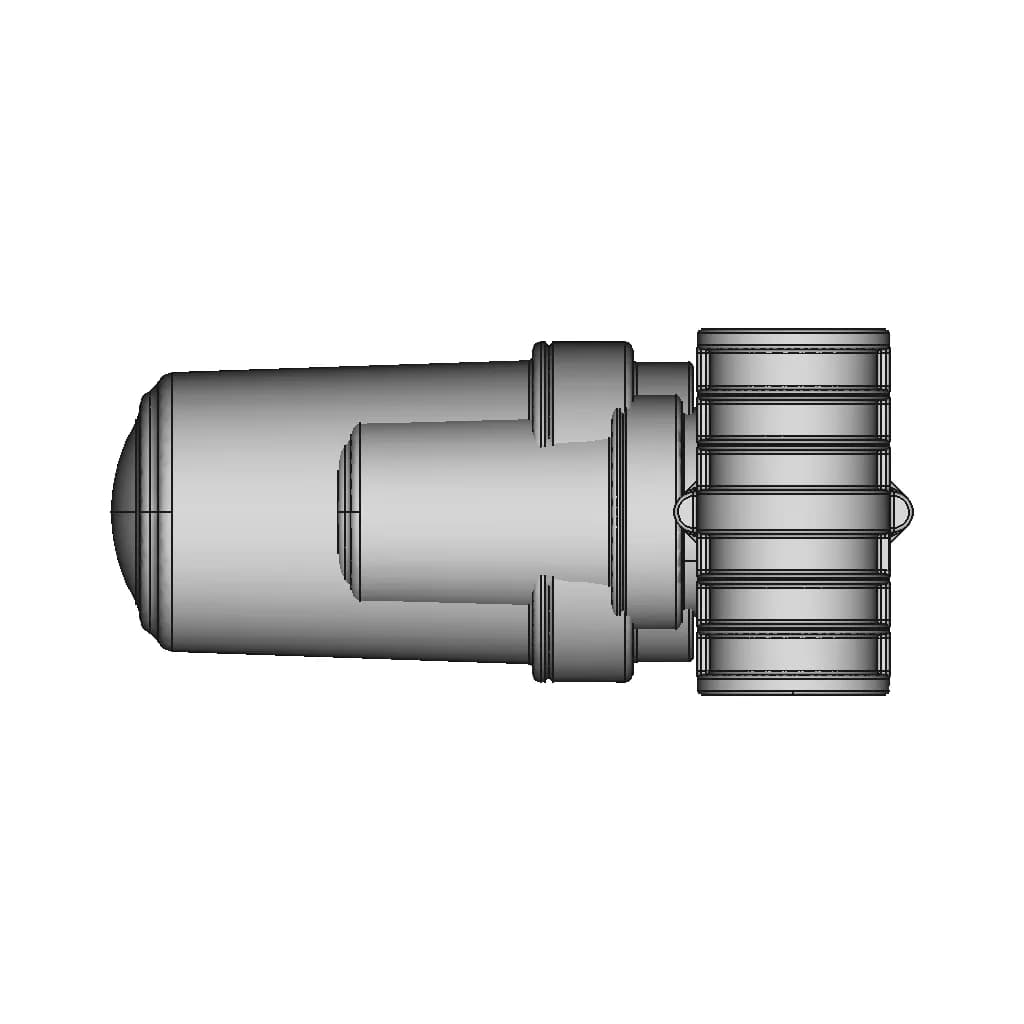 Polyphosphate Salt Feeder 3/4" | 3D Engineering Design File_0_270_degree_snapshot